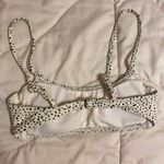 Xhilaration Bikini Top Black and White Polka Dot Photo 1