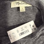 Madewell Crewneck Cardigan, Heather Coal, L Photo 3