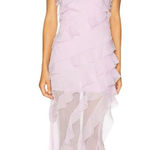 Elliatt  Mia Gown in Lavender Purple Large New Womens Long Maxi Dress Photo 0