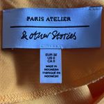 & Other Stories & Other Stories Women's 0 Golden Yellow Blouse Viscose Top Flowy Loose Fit Photo 4