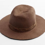 ZARA NWT  WOVEN RANCHER HAT Size S Photo 0