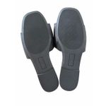 Nordstrom Caryl Slide Sandal Black Size 6 Leather Sandals Photo 7