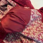 Gap VTG  Stretch Corduroy Jacket Women’s Size 2 Floral Lined Button Front Photo 12