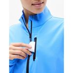 Athleta XS Sprint Finish Jacket Cornflower Blue X-Small Regular Photo 4