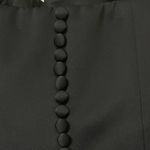 Black Satin Straplesss Evening Party Dress Mermaid Size 8 Photo 6