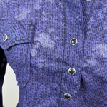 Rock 47 by Wrangler Purple Snake Print Embellished Long Sleeve Western Shirt M Size M Photo 3