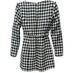 Revolve NWT ASSIGNMENT Blair Mini Dress Houndstooth Dress Size M Photo 7