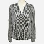 Drew  Wrap‎ Striped Blouse Size S Photo 1