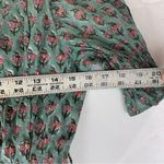 Daughters of India women's XS extra small prairie sage Green Puff Sleeve dress Photo 7