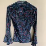 Free People  | L’Amour Velour Sequin Bell Sleeve Top SP Photo 9