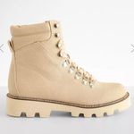 Arlene Combat Boot 6.5 Beige Tan Photo 3