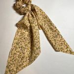 Floral Print Scarf Hair Tie Photo 0