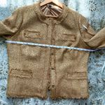 Chico's Elegant Gold Sequin CHICO’ S Jacket☀️☀️☀️ Photo 6