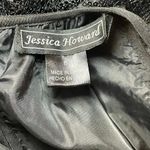 Jessica Howard  Black Sequin Cocktail Dress Ruffle Hem Size 8 Party New Year’s Photo 5
