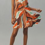 Anthropologie Hutch Halter Pleated Swing Mini Dress, Size XXS Photo 0