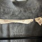 Soft Surroundings Charcoal Gray Camilla Wide Leg Jumpsuit Style 3AF67 Medium P Photo 6