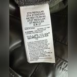 Gap Vintage Slim High Rise Vegan Faux Leather Pants Green Mistletoe size 4 Photo 5