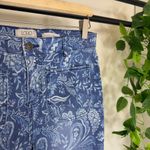 LOGO By Lori Goldstein  Boho Paisley Print Relaxed Straight Leg Pants size 6 Photo 8