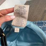 Gucci Canvas Lame GG Monogram Rush Baseball Cap Hat in Blue and Silver Photo 8