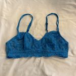 Like New B.Tempt'd By Wacoal Ciao Bella Lace Bralette Blue Size M Photo 1