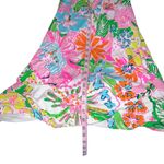 Lilly Pulitzer  x Target Maxi Long Dress Nosey Posey‎ Strapless Floral Size Small Photo 6