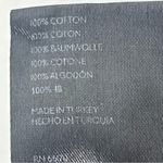 Free People Maggie Black Wash Button Fly Busted Knees Sharkbite Hem Jeans 26 Photo 3