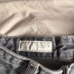 ZARA  Wide-Leg High-Rise Jeans Raw Hem Photo 3