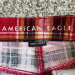 American Eagle  Outfitters Red and Black Mini Skirt Plaid Casual Preppy 2 Photo 1