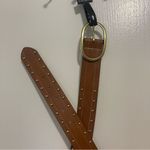 a.n.a A New Approach Boho Brown Belt Studded Gold Hardware Size Large Photo 1