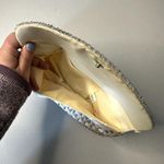 American Vintage Vintage Silk Beaded Clutch Ivory White Photo 2