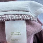 Garnet Hill  Corduroy Pants Women 16‎ Plus Peach High Rise Stretch Classic Career Photo 3