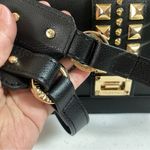 Mario Valentino NWT  Adrienne Palmellato Leather Shoulder Bag FLAWED AT THE BACK Photo 12