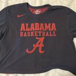 Nike Dri-fit Alabama Basketball Cropped Tee Photo 1