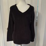 Cute Warm and Fuzzy Black Vintage Oversized Sweater Size XL Photo 2