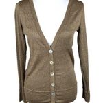 Michael Stars Cardigan Sweater Brown One Size Fits Most Photo 0