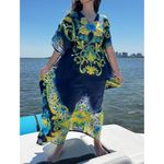 Maxi long Kaftan Women's Maxi Dress, Cover Photo 2