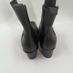 Patina Vero Boot 10.5 Portland Leather Goods Square Chelsea Heel Handmade Mexico Black Photo 10