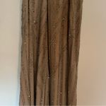 Adrianna Papell Champagne Beaded Sequin Wedding Guest Dress Photo 12