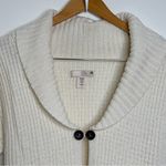 Route 66 Vintage?  Wool Blend Long Sweater Cardigan Women’s Size Small Cream Photo 1