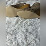 Shoe Dazzle light brown/tan Cutout Ankle wedge Heels Tan Size 7 Photo 8