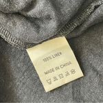 Foil Linen Shirt popover womens Navy Blue (large) preppy casual contemporary Photo 4