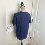 Brooks Brothers NTM: Vintage  Short Sleeve Navy with Delicate Floral Top Sz Large Photo 13