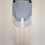Outdoor Voices  Springs 7/8 leggings, light blues and pink Photo 3