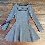 C/MEO COLLECTIVE C/Meo Elision Knit Long Sleeves Cutout Fit & Flare Dress - Sz XS 💚🎀 Photo 2