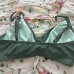 Olive Green Bikini Top Size M Photo 1