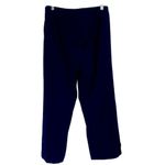 ESCADA Navy Blue Dress Pants Size 44 US 14 Trousers Straight Leg Slacks Office Photo 1