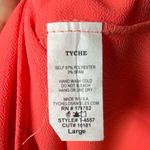 Tyche NWT  Strapless Coral Blouse. Large. Photo 3