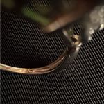 Stauer NWOT cushion cut Helenite & lab Diamond Aura stones in 925 silver setting Green Photo 7