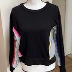 Terez Black Reflective Sweatshirt Size Medium Photo 0