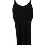 Amanda Uprichard Black Silk Slip Mini Dress P / S Photo 2